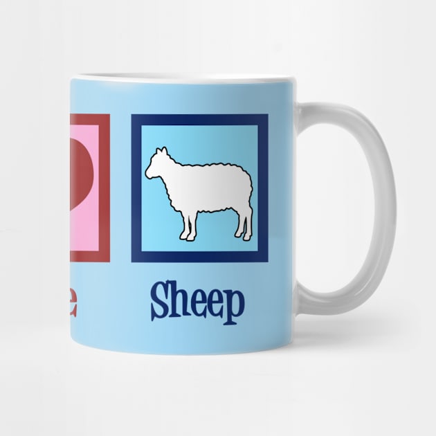 Peace Love Sheep by epiclovedesigns